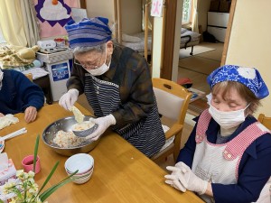 節分献立　混ぜ寿司(*´▽｀*)